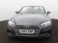 USED 2017 67 AUDI A5 CABRIOLET 2.0 TFSI S line Convertible 2dr Petrol S Tronic quattro Euro 6 (s/s) (252 ps) PARK SYSTEM+ | KEYLESS GO