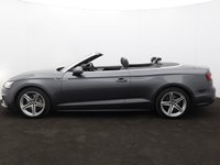 USED 2017 67 AUDI A5 CABRIOLET 2.0 TFSI S line Convertible 2dr Petrol S Tronic quattro Euro 6 (s/s) (252 ps) PARK SYSTEM+ | KEYLESS GO
