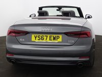 USED 2017 67 AUDI A5 CABRIOLET 2.0 TFSI S line Convertible 2dr Petrol S Tronic quattro Euro 6 (s/s) (252 ps) PARK SYSTEM+ | KEYLESS GO