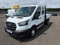 USED 2020 70 FORD TRANSIT 2.0 350 EcoBlue Leader Chassis Double Cab Tipper 4dr Diesel Manual RWD L3 Euro 6 (s/s) (130 ps) 