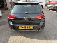 USED 2018 68 VOLKSWAGEN GOLF 1.6 TDI GT Hatchback 5dr Diesel DSG Euro 6 (s/s) (115 ps) DSG AUTOMATIC, SAT NAV, CRUISE CONTROL