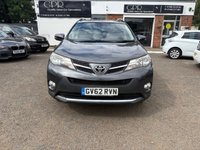USED 2013 62 TOYOTA RAV4 2.0 D-4D Invincible SUV 5dr Diesel Manual 2WD Euro 5 (s/s) (124 ps) 
