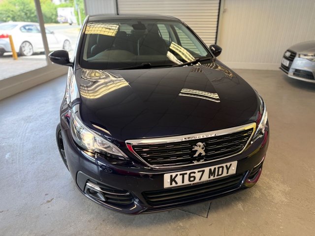 2018 67 PEUGEOT 308 1.2 PureTech GPF Allure Hatchback 5dr Petrol Manual Euro 6 (s/s) (130 ps) LOW MILEAGE!