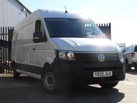 USED 2023 23 VOLKSWAGEN CRAFTER 2.0 TDI CR35 Trendline Panel Van 5dr Diesel Manual FWD LWB High Roof Euro 6 (s/s) (140 ps) 1 OWNER ONLY HIGH ROOF LWB AC