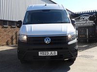 USED 2023 23 VOLKSWAGEN CRAFTER 2.0 TDI CR35 Trendline Panel Van 5dr Diesel Manual FWD LWB High Roof Euro 6 (s/s) (140 ps) 1 OWNER ONLY HIGH ROOF LWB AC
