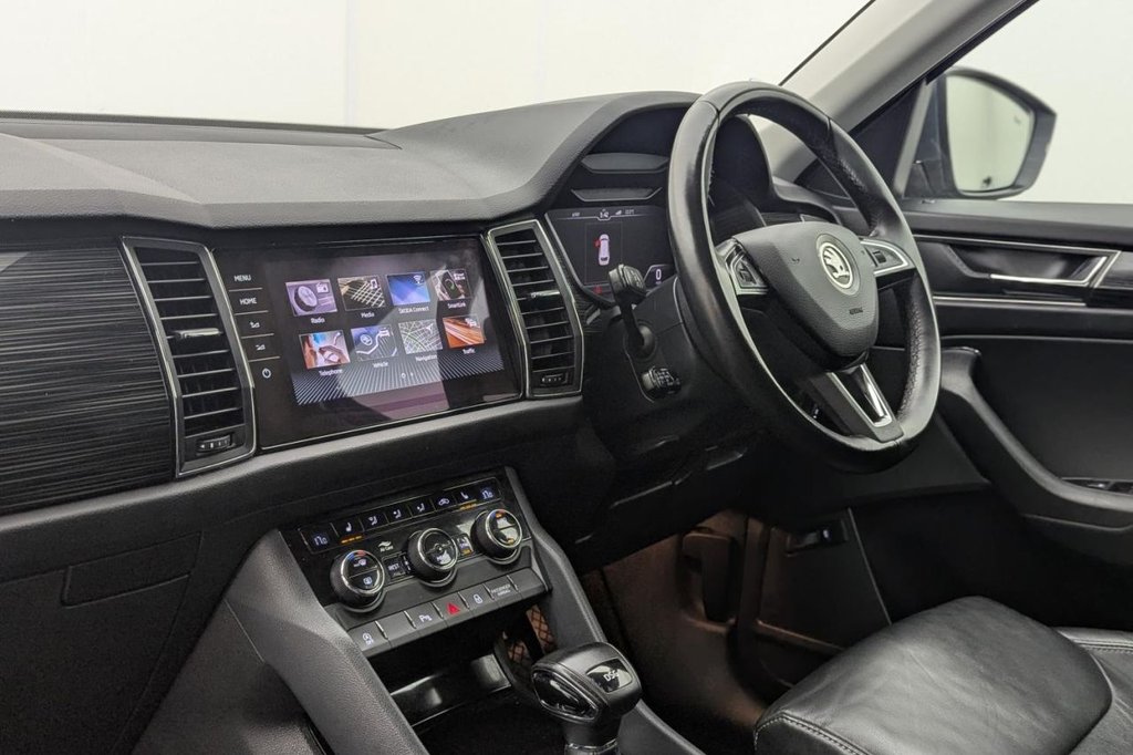 USED 2018 68 SKODA KODIAQ 1.5 TSI ACT Edition SUV 5dr Petrol DSG Euro 6 (s/s) (7 Seat) (150 ps) 7 Seats, Car Play, Sat Nav