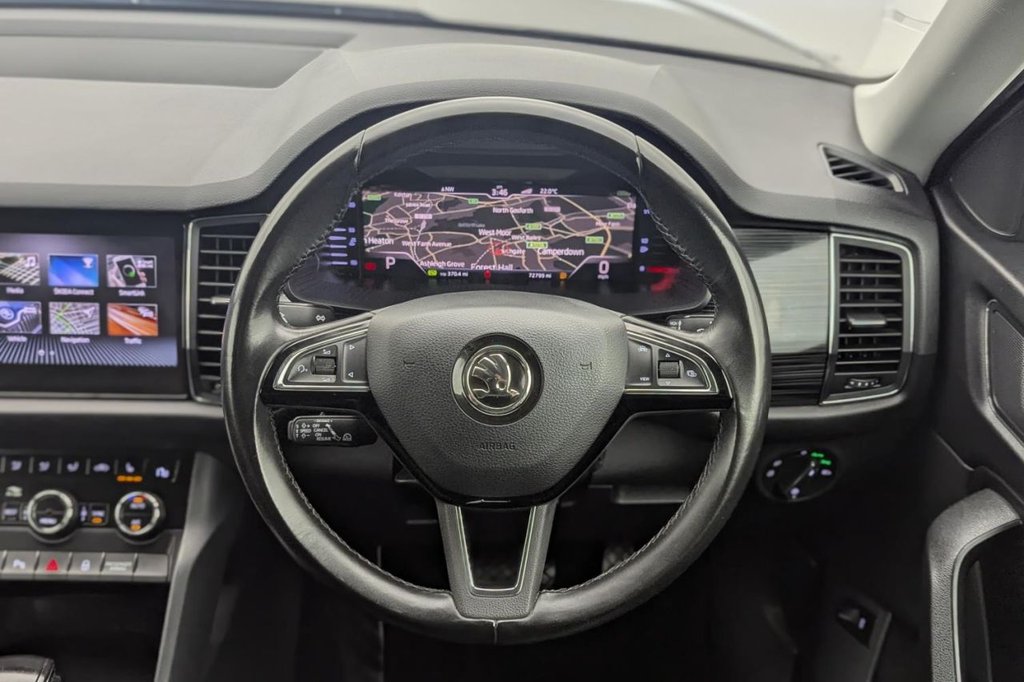 USED 2018 68 SKODA KODIAQ 1.5 TSI ACT Edition SUV 5dr Petrol DSG Euro 6 (s/s) (7 Seat) (150 ps) 7 Seats, Car Play, Sat Nav