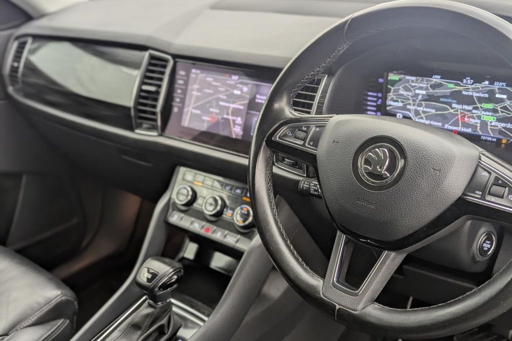 USED 2018 68 SKODA KODIAQ 1.5 TSI ACT Edition SUV 5dr Petrol DSG Euro 6 (s/s) (7 Seat) (150 ps) 7 Seats, Car Play, Sat Nav