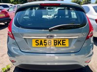 USED 2008 58 FORD FIESTA 1.25 Zetec Hatchback 5dr Petrol Manual (133 g/km, 81 bhp) ** PETROL.........5 SPEED........LOW MILEAGE ONLY COVERED 35,537 MILES...........SERVICE HISTORY......... 2 KEYS........�&pound;170 ROAD TAX.......LOW INSURANCE GROUP 6........... ZETEC EDITION........ AIRCON.........HEATED FRONT AND REAR SCREENS...........ELECTRIC WINDOWS...........ALLOYS.........LOVELY LOW MILEAGE EXAMPLE ** 