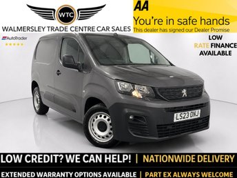 2023 PEUGEOT PARTNER 1.5 BlueHDi 1000 Professional Premium + Standard Panel Van 5dr Diesel EAT8 SWB Euro 6 (s/s) (130 bhp) &pound;13295.00