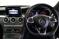USED 2018 18 MERCEDES-BENZ C CLASS 2.0 C200 AMG Line (Premium) Saloon 4dr Petrol G-Tronic+ Euro 6 (s/s) (184 ps) 