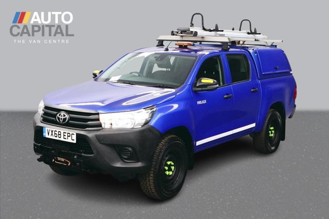 View our Toyota Hilux 2.4 D-4D Active Pickup Extended Cab (3.5t) 4WD 150 BHP Euro 6 ULEZ Compliant