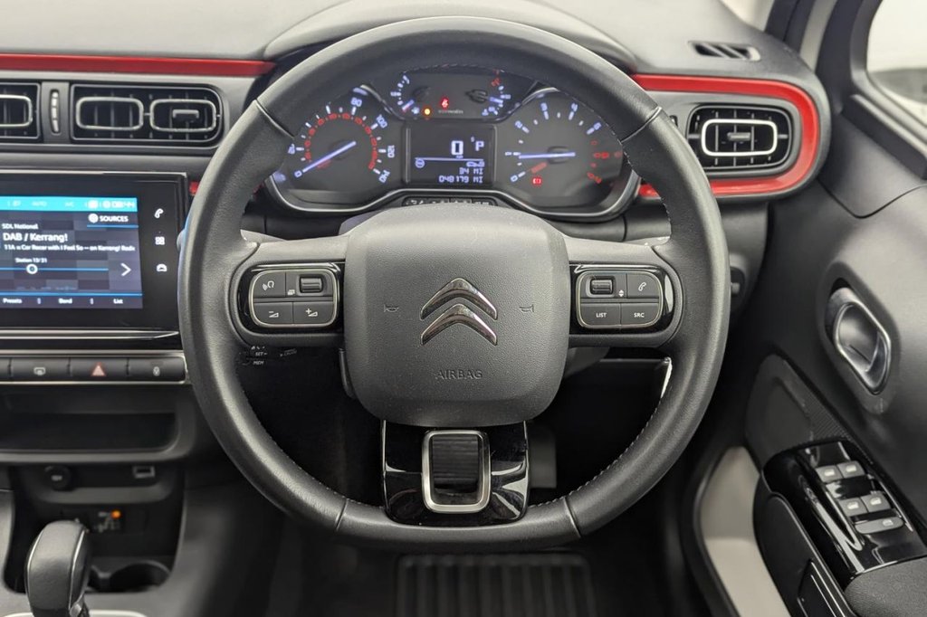 USED 2020 20 CITROEN C3 1.2 PureTech Flair Plus Hatchback 5dr Petrol EAT6 Euro 6 (s/s) (110 ps) Car Play, 16" Alloys, Camera