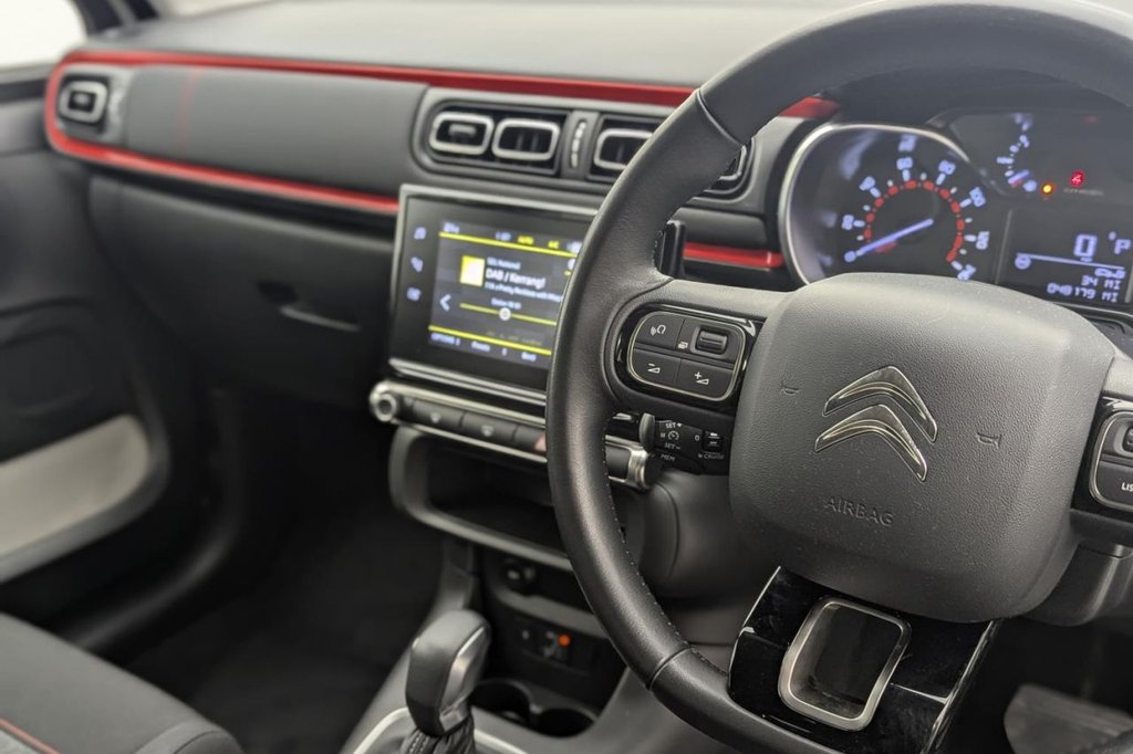 USED 2020 20 CITROEN C3 1.2 PureTech Flair Plus Hatchback 5dr Petrol EAT6 Euro 6 (s/s) (110 ps) Car Play, 16" Alloys, Camera