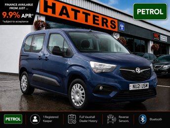 2021 VAUXHALL COMBO LIFE 1.2 Turbo Edition MPV 5dr Petrol Manual Euro 6 (s/s) (110 ps) &pound;12800.00