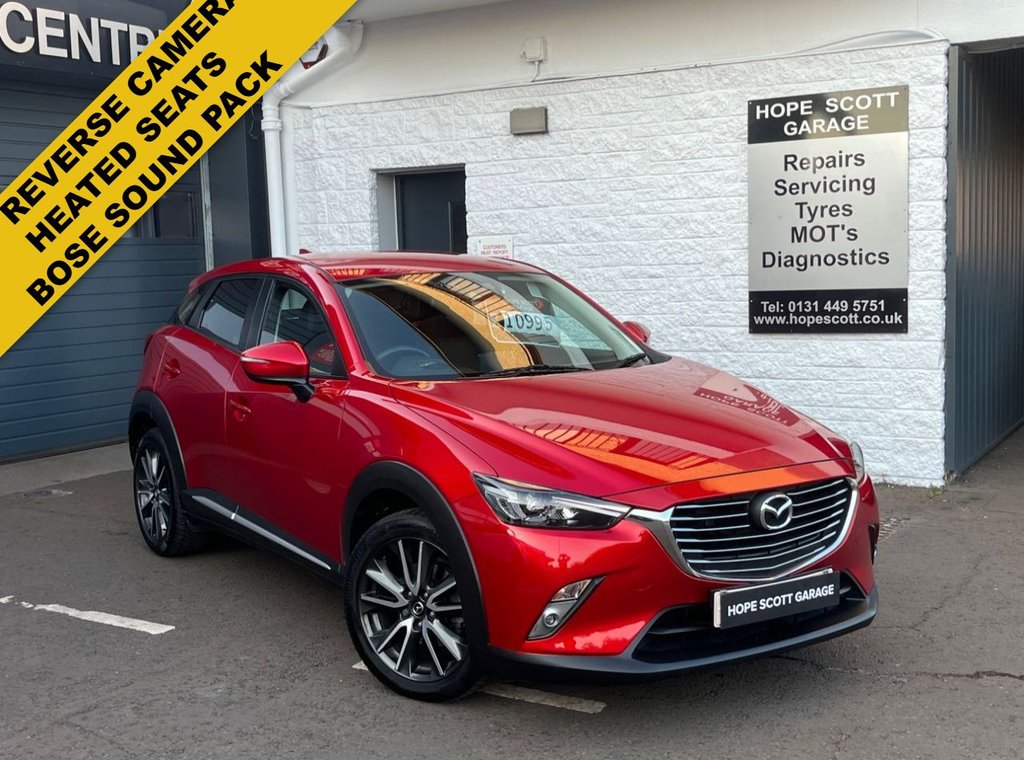 Red 2016 Mazda CX-3 Hatchback Front-wheel drive Automatic