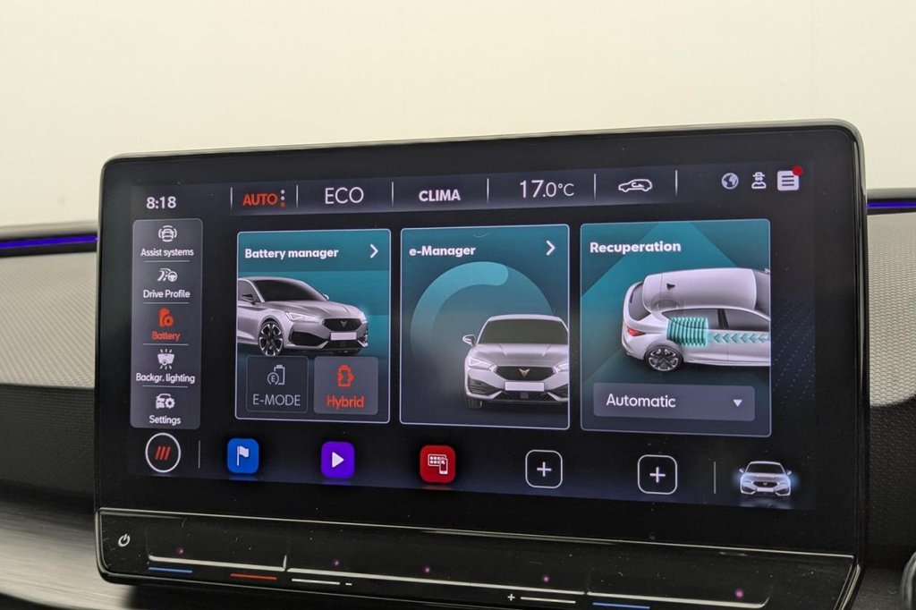 USED 2023 73 CUPRA LEON 1.4 eHybrid 12.8kWh VZ2 Hatchback 5dr Petrol Plug-in Hybrid DSG Euro 6 (s/s) (245 ps) Car Play, Keyless, Rear Camera