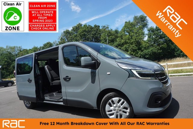View our Renault Trafic 2.0 dCi ENERGY 30 Sport Nav Minibus 9 SEATER Diesel Manual LONG LWB Euro 6 (s/s) (9 Seat) (145 ps)