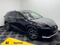 USED 2017 67 LEXUS NX 2.5 300h F Sport SUV 5dr Petrol Hybrid E-CVT 4WD Euro 6 (s/s) (197 ps) 1 Former Keeper / Sat Nav / DAB Radio / Bluetooth / Reverse Camera