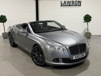 USED 2014 12 BENTLEY CONTINENTAL 6.0 W12 GTC Speed Convertible 2dr Petrol Auto 4WD Euro 5 (625 ps) 