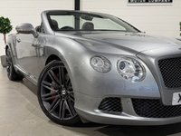 USED 2014 12 BENTLEY CONTINENTAL 6.0 W12 GTC Speed Convertible 2dr Petrol Auto 4WD Euro 5 (625 ps) 