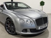 USED 2014 12 BENTLEY CONTINENTAL 6.0 W12 GTC Speed Convertible 2dr Petrol Auto 4WD Euro 5 (625 ps) 