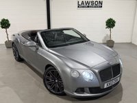 USED 2014 12 BENTLEY CONTINENTAL 6.0 W12 GTC Speed Convertible 2dr Petrol Auto 4WD Euro 5 (625 ps) 