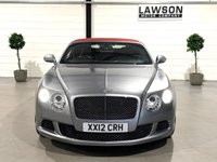 USED 2014 12 BENTLEY CONTINENTAL 6.0 W12 GTC Speed Convertible 2dr Petrol Auto 4WD Euro 5 (625 ps) 