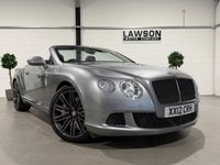 USED 2014 12 BENTLEY CONTINENTAL 6.0 W12 GTC Speed Convertible 2dr Petrol Auto 4WD Euro 5 (625 ps) 