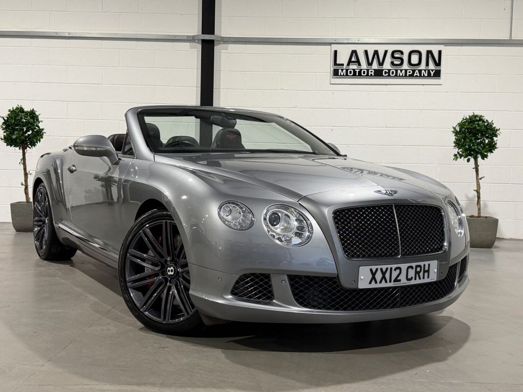 USED 2014 12 BENTLEY CONTINENTAL 6.0 W12 GTC Speed Convertible 2dr Petrol Auto 4WD Euro 5 (625 ps) 