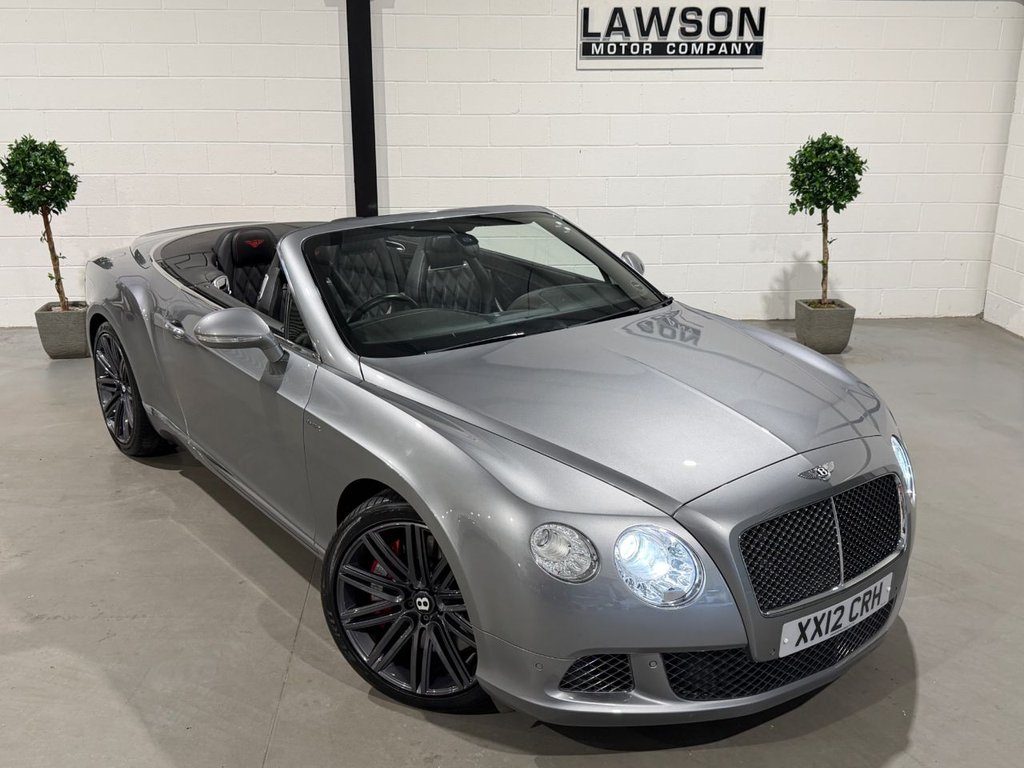 USED 2014 12 BENTLEY CONTINENTAL 6.0 W12 GTC Speed Convertible 2dr Petrol Auto 4WD Euro 5 (625 ps) 