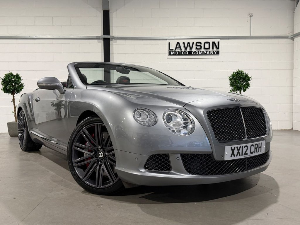 USED 2014 12 BENTLEY CONTINENTAL 6.0 W12 GTC Speed Convertible 2dr Petrol Auto 4WD Euro 5 (625 ps) 