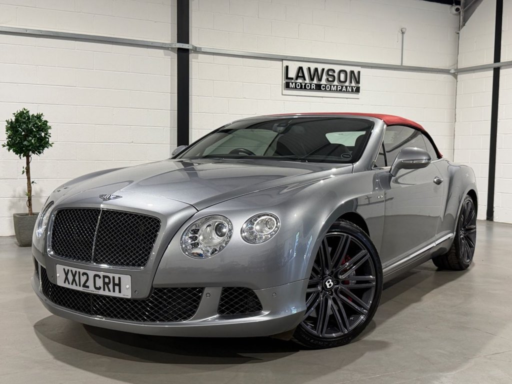 USED 2014 12 BENTLEY CONTINENTAL 6.0 W12 GTC Speed Convertible 2dr Petrol Auto 4WD Euro 5 (625 ps) 