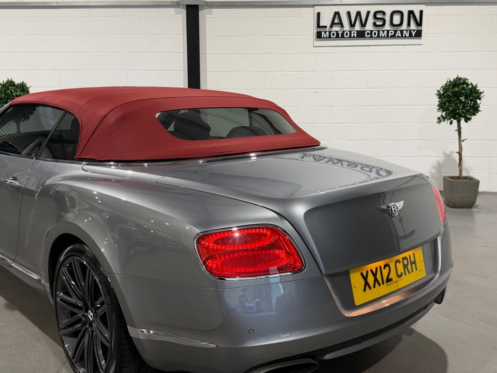 USED 2014 12 BENTLEY CONTINENTAL 6.0 W12 GTC Speed Convertible 2dr Petrol Auto 4WD Euro 5 (625 ps) 