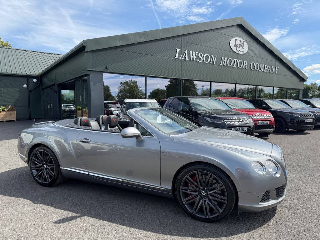 USED 2014 12 BENTLEY CONTINENTAL 6.0 W12 GTC Speed Convertible 2dr Petrol Auto 4WD Euro 5 (625 ps) 
