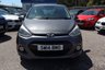 USED 2014 14 HYUNDAI I10 1.2 Premium Hatchback 5dr Petrol Manual Euro 5 (87 ps) Only &pound;35 a year road tax.  Very low mileage - Only 65k. Full Service history. Spare key & vehicle information pack. 2 YEARS FREE MOT & SERVICE INCLUDED. 3 Months Russell Ham Quality Warranty . All Car's Are HPI Clear . Finance Arranged - - Extended 12 Month's Warranty Available. To view all of our cars visit www.russellham.co.uk
