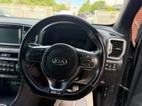 USED 2017 17 KIA SPORTAGE 2.0 CRDi GT-Line SUV 5dr Diesel Manual AWD Euro 6 (134 bhp) LEATHER~NAV~BLUETOOTH~CAMERAS~DAB