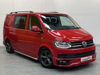 2017 VOLKSWAGEN TRANSPORTER 2.0 TDI T32 BlueMotion Tech Highline Kombi Double Cab 5dr Diesel Manual FWD SWB Euro 6 (s/s) (150 ps) &pound;22745.00