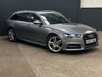 USED 2017 67 AUDI A6 AVANT 2.0 TDI S line Estate 5dr Diesel S Tronic quattro Euro 6 (s/s) (190 ps) SAT NAV - LEATHER - DAB
