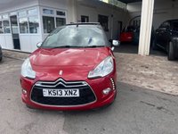 USED 2013 13 CITROEN DS3 CABRIO 1.6 THP DSport Plus Convertible 2dr Petrol Manual Euro 5 (155 ps) 