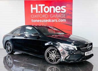 2018 MERCEDES-BENZ CLA 2.1 CLA220d AMG Line Coupe 4dr Diesel 7G-DCT Euro 6 (s/s) (177 ps) &pound;14995.00