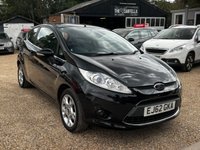 USED 2012 62 FORD FIESTA 1.25 Zetec Hatchback 3dr Petrol Manual Euro 5 (82 ps) Ideal First Car * 12 Services * Service and Mot on sale.