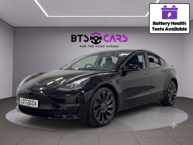View our Tesla Model 3 (Dual Motor) Performance Saloon 4dr Electric Auto 4WDE (Performance Upgrade) (449 bhp)