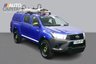 USED 2019 68 TOYOTA HILUX 2.4 D-4D Active Pickup Extended Cab (3.5t) 4WD 150 BHP Euro 6 ULEZ Compliant Extended Cab | Hardtop Canopy | Roof Rack, Ladder, Rear Tow Fitted