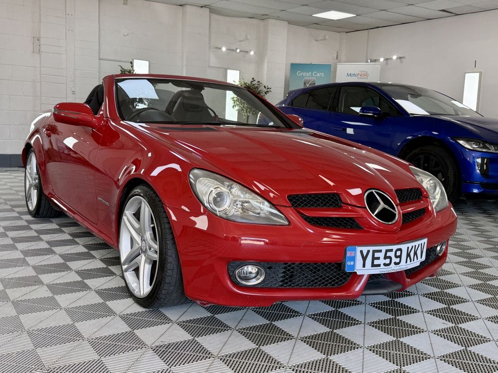USED 2009 59 MERCEDES-BENZ SLK 1.8 SLK200K Convertible 2dr Petrol Tiptronic Euro 4 (184 ps) 