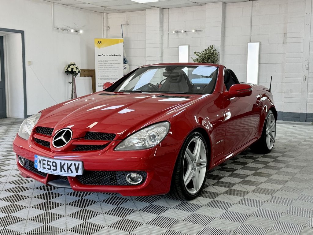 USED 2009 59 MERCEDES-BENZ SLK 1.8 SLK200K Convertible 2dr Petrol Tiptronic Euro 4 (184 ps) 