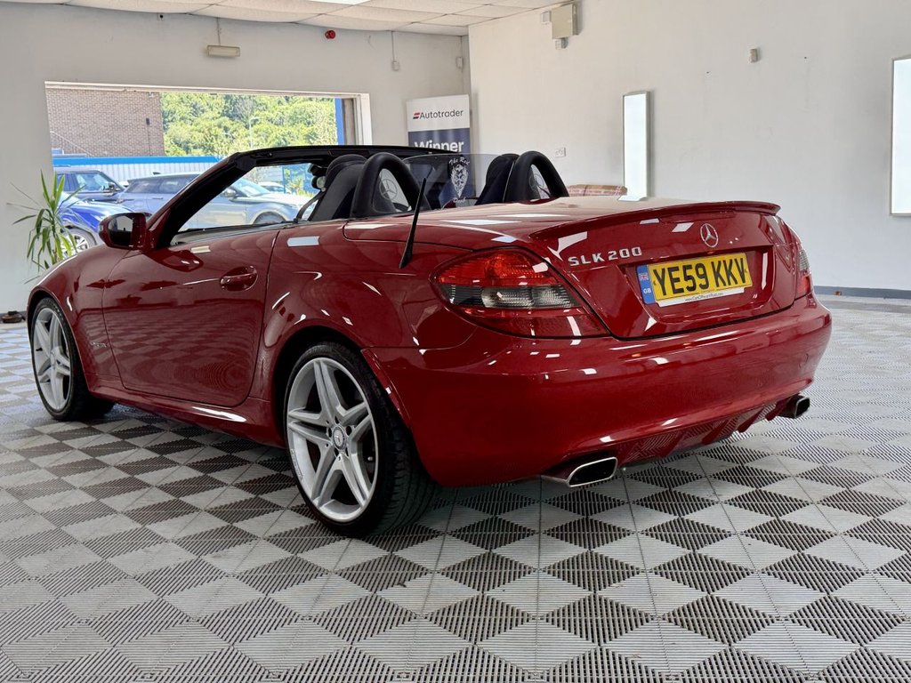 USED 2009 59 MERCEDES-BENZ SLK 1.8 SLK200K Convertible 2dr Petrol Tiptronic Euro 4 (184 ps) 
