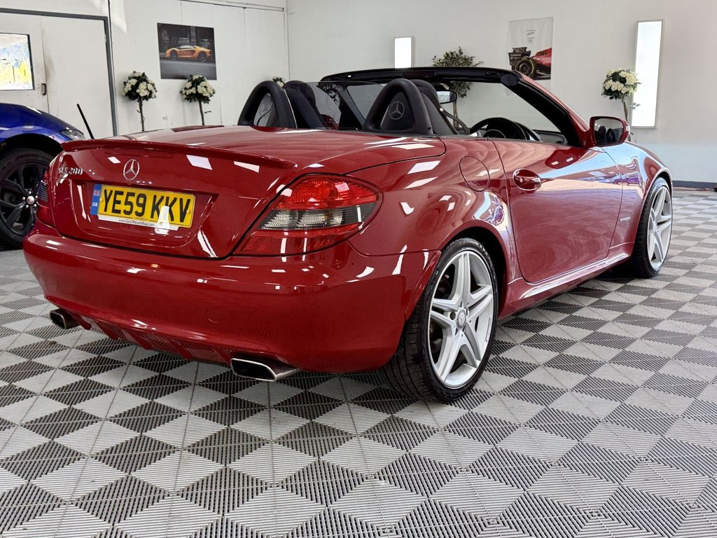 USED 2009 59 MERCEDES-BENZ SLK 1.8 SLK200K Convertible 2dr Petrol Tiptronic Euro 4 (184 ps) 