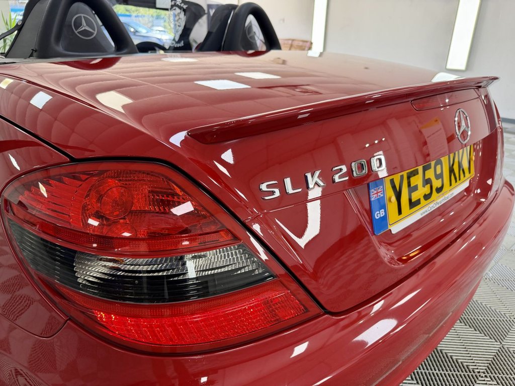 USED 2009 59 MERCEDES-BENZ SLK 1.8 SLK200K Convertible 2dr Petrol Tiptronic Euro 4 (184 ps) 
