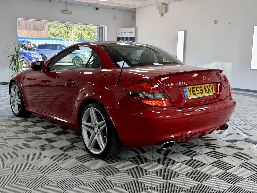 USED 2009 59 MERCEDES-BENZ SLK 1.8 SLK200K Convertible 2dr Petrol Tiptronic Euro 4 (184 ps) 